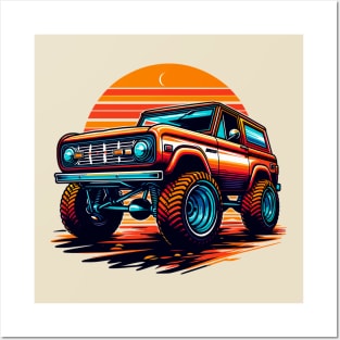 Ford Bronco Posters and Art